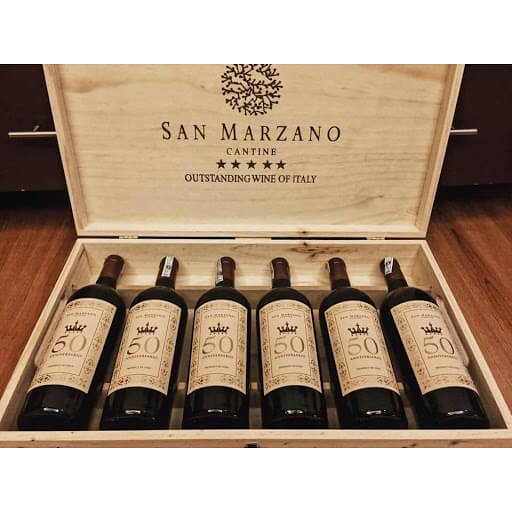 Rượu vang Ý 50 Anniversario San marzano