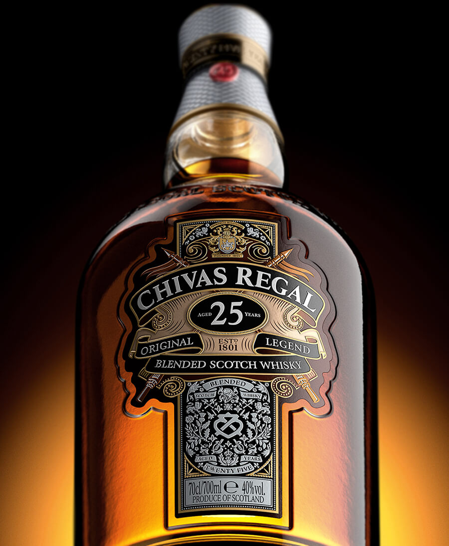 Các loại rượu Chivas 25