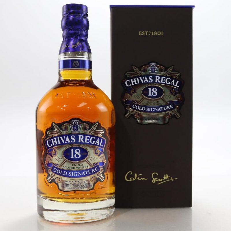 Đôi nét về dòng rượu chivas 18 signature