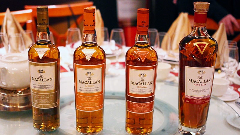 Thương hiệu rượu Macallan 1824