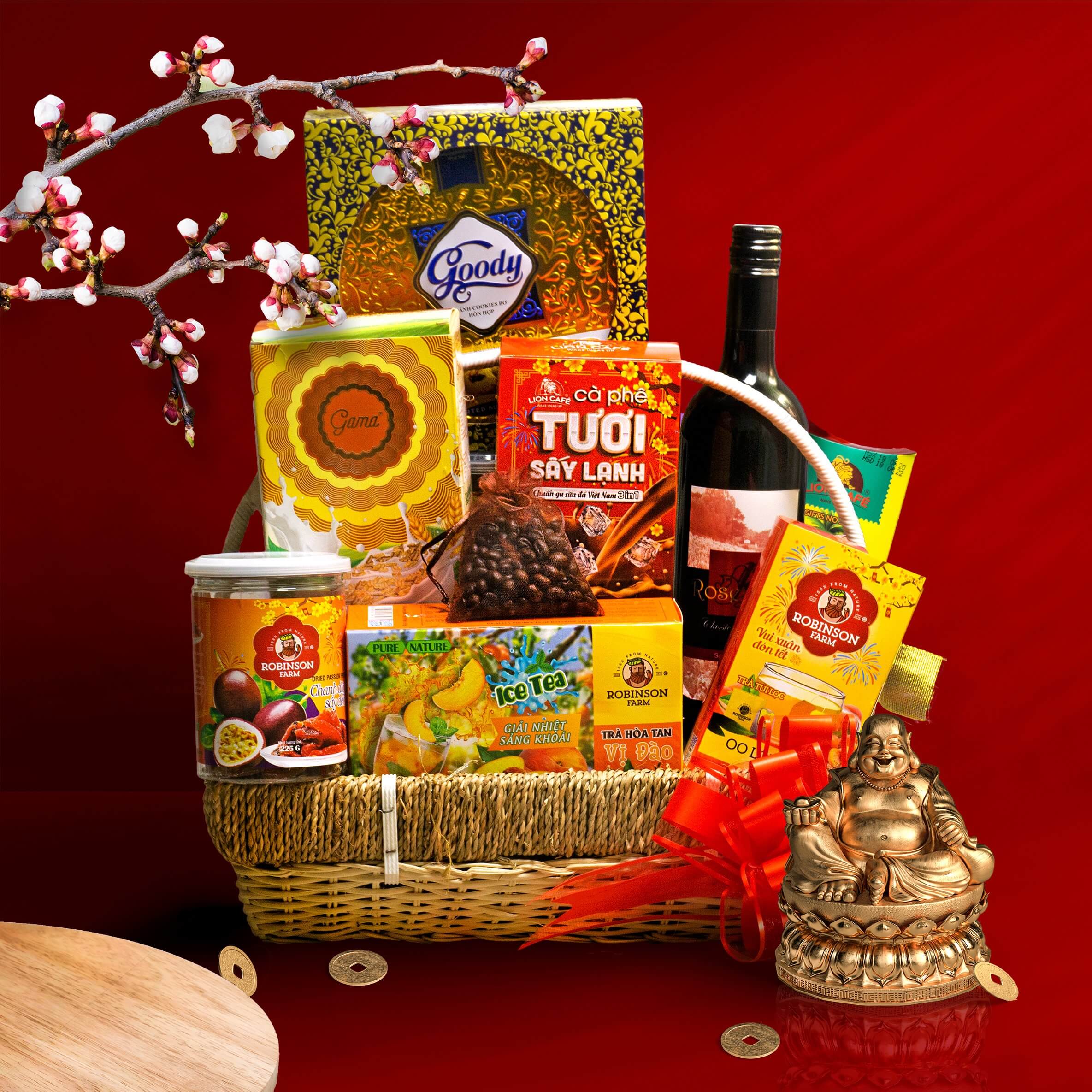 Giỏ quà Tết