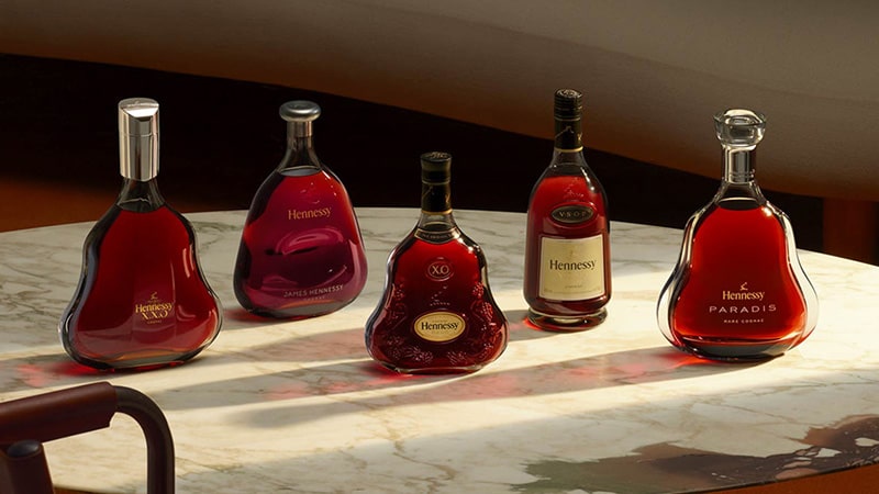 Các loại rượu Hennessy phổ biến trên thị trường hiện nay