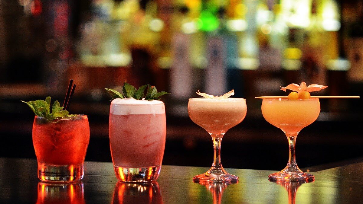 các loại cốc dùng cho Cocktail
