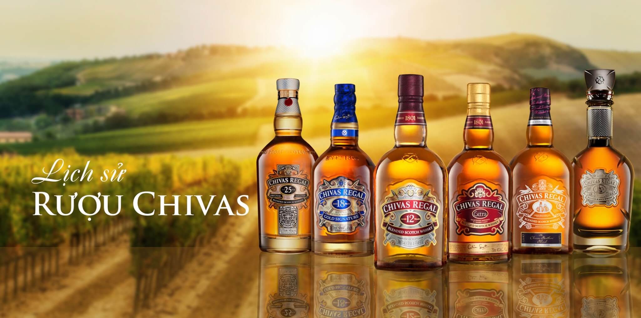 Đôi nét về lịch sử hãng rượu Chivas