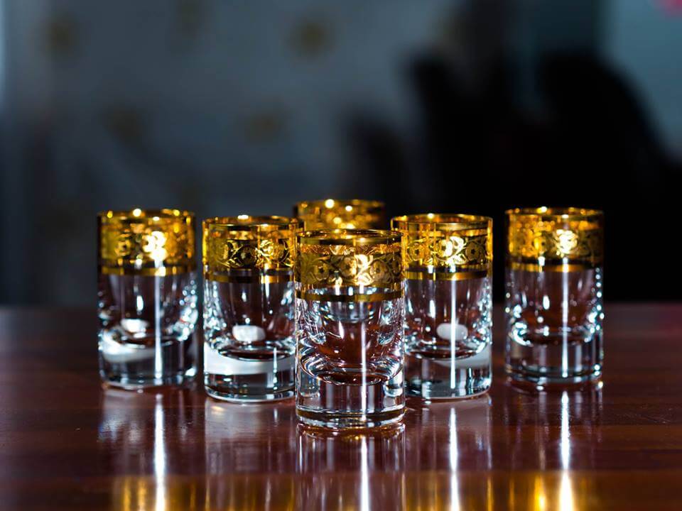Ly uống rượu Vodka