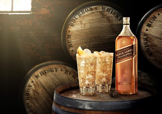 quy trình sản xuất của rượu Black Label 12