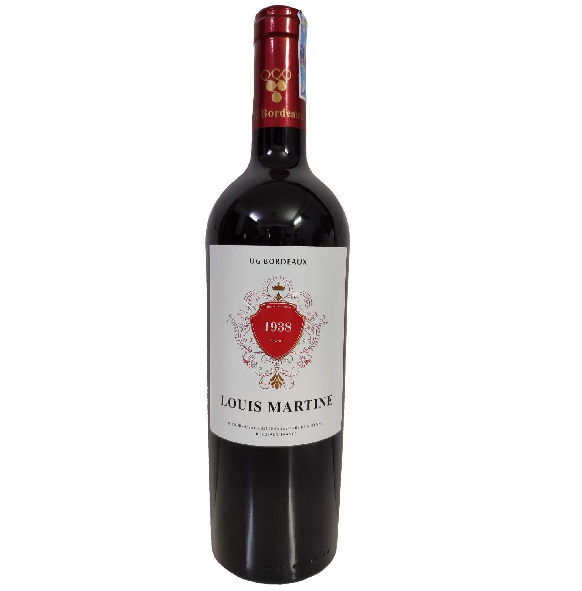 Vang đỏ Louis Martine Bordeaux