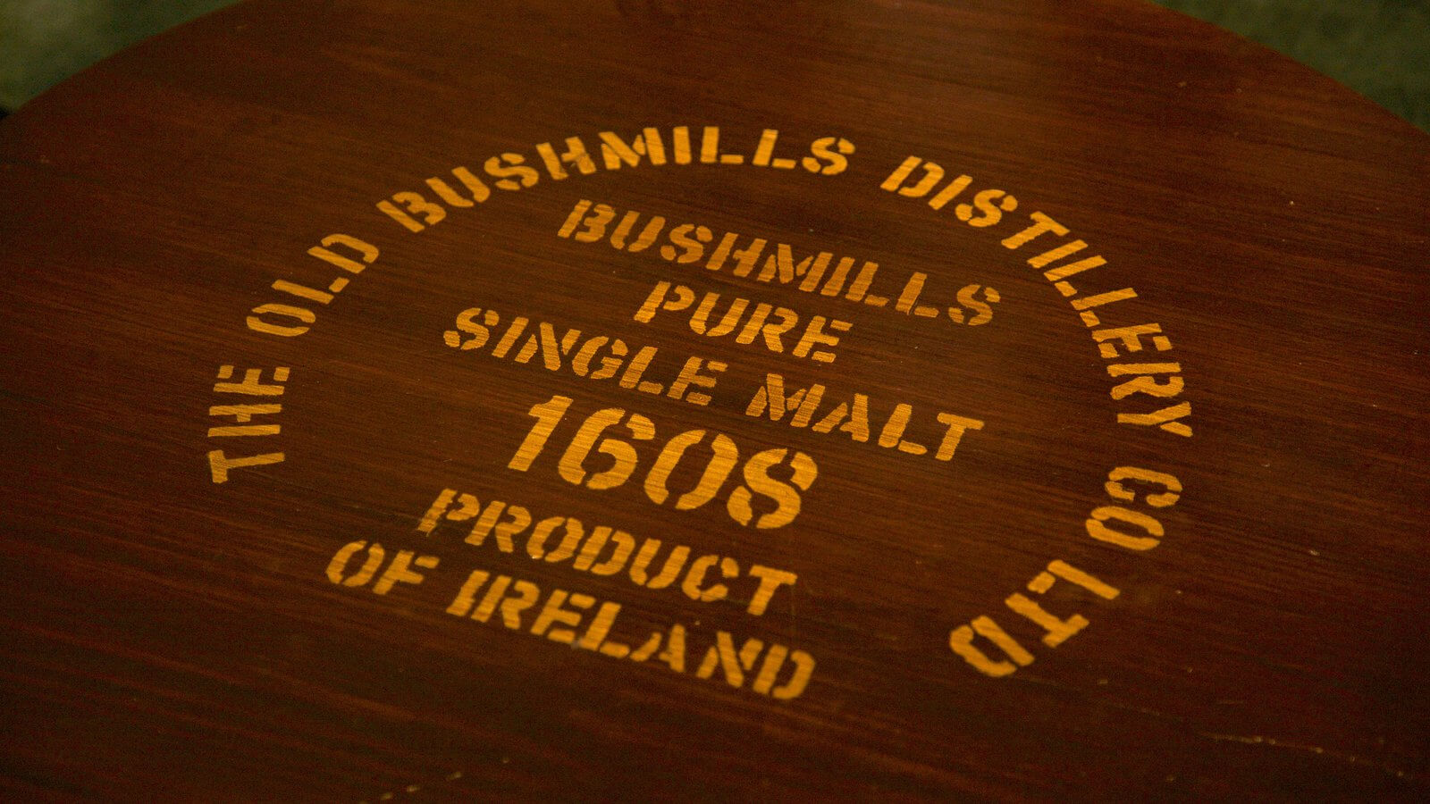 Lịch sử về thương hiệu rượu Bushmills