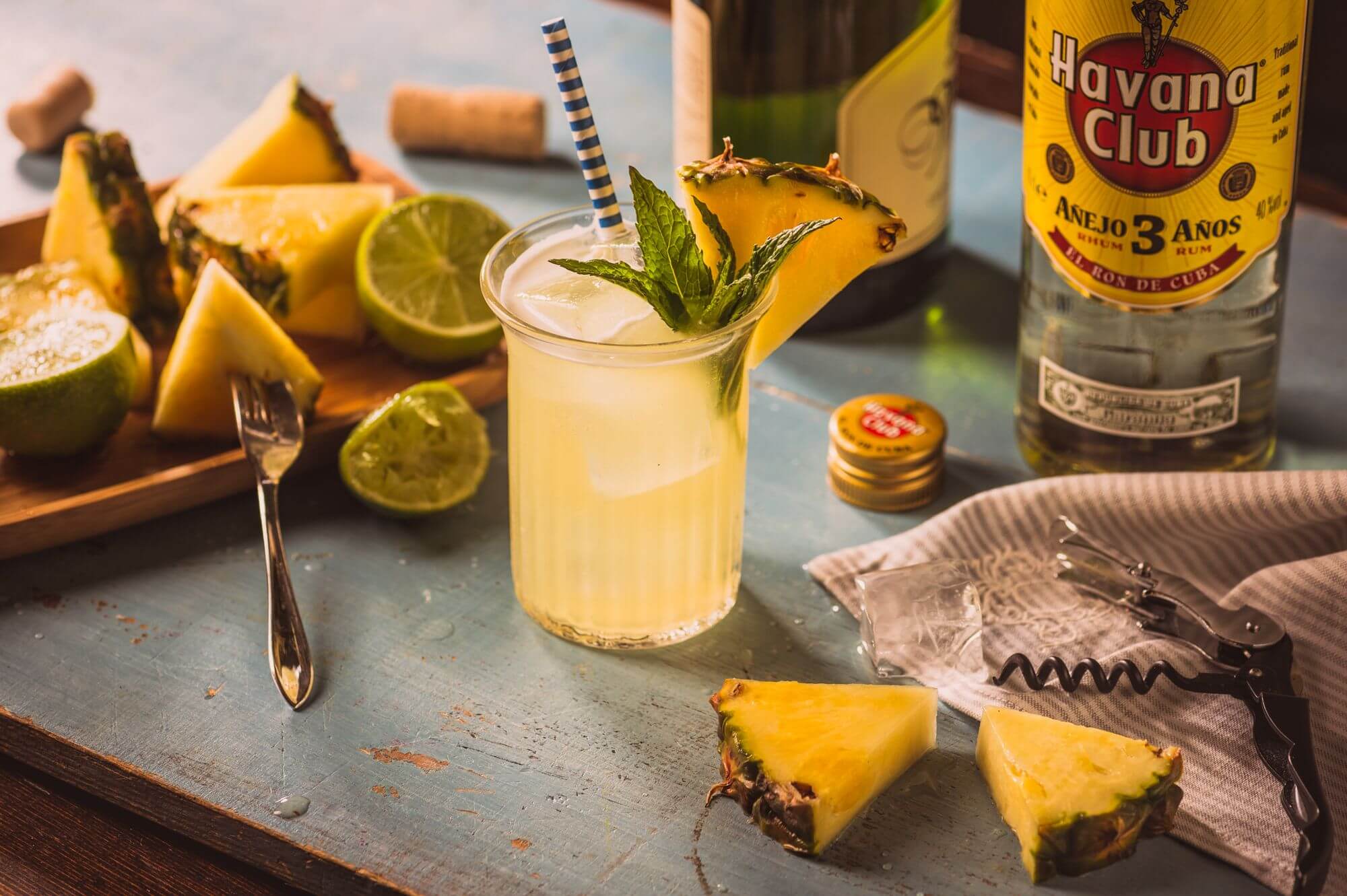 Các loại cocktail tạo nên từ rượu Rum trắng