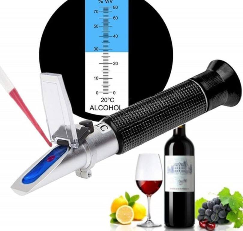 Cách đo nồng độ cồn trong rượu