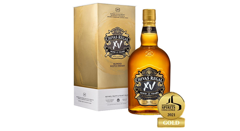 Các giải thưởng dành cho rượu Chivas 15 năm