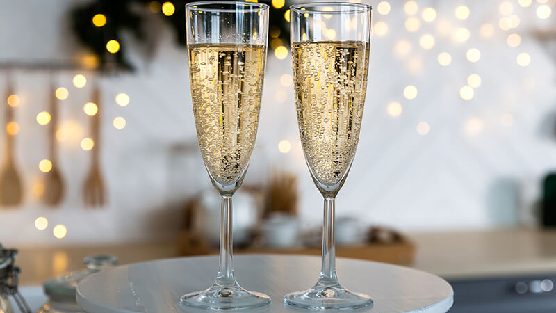 Những bong bóng li ti trong rượu Sparkling là sao?
