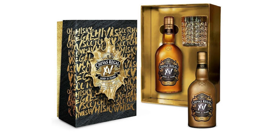 Quà Tết sang trọng - đẳng cấp từ rượu Chivas 15