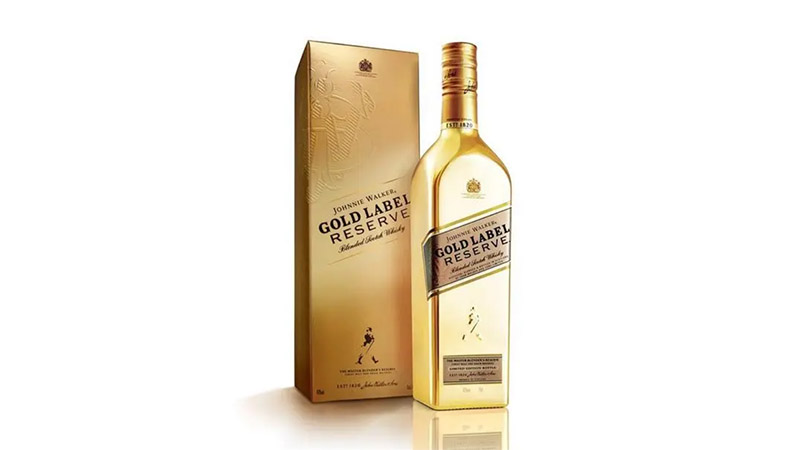 Rượu Johnnie Walker Gold Bulion V được sản xuất như thế nào?