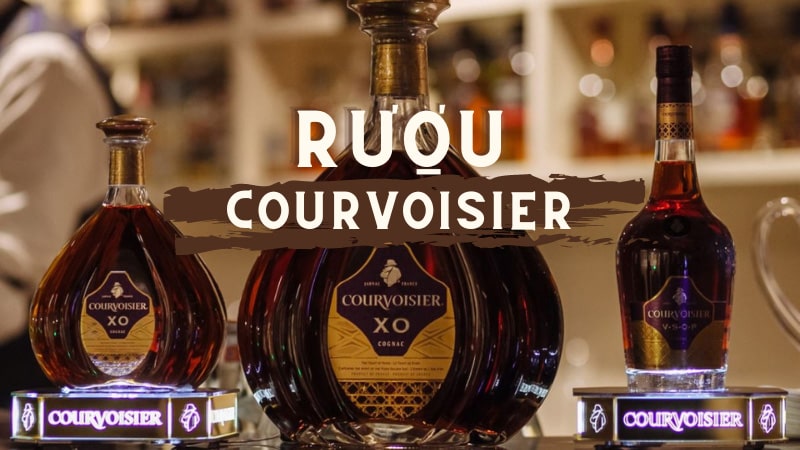 Rượu Courvoisier.