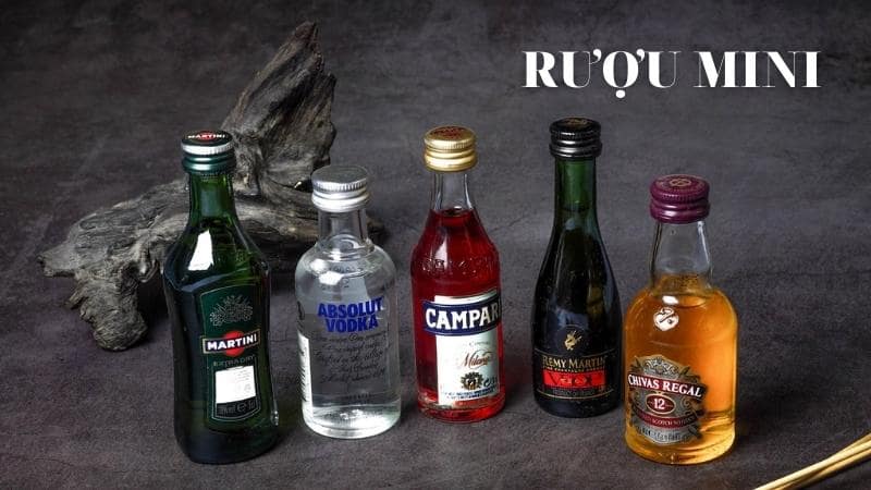 Rượu mini - Ấn tượng từ vẻ ngoài đến chất lượng