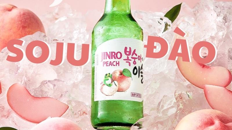 Soju đào.