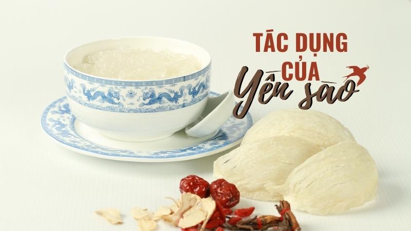 Tác dụng của yến sào