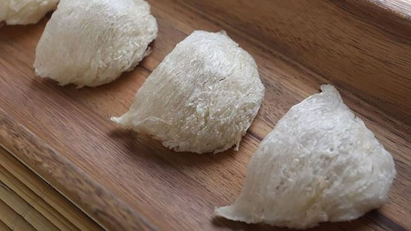 Yến tinh chế bị mất đi hình dáng ban đầu