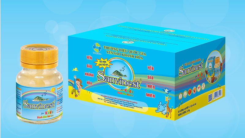 Yến sào Sanvinest thương hiệu vàng cho sức khỏe và sắc đẹp