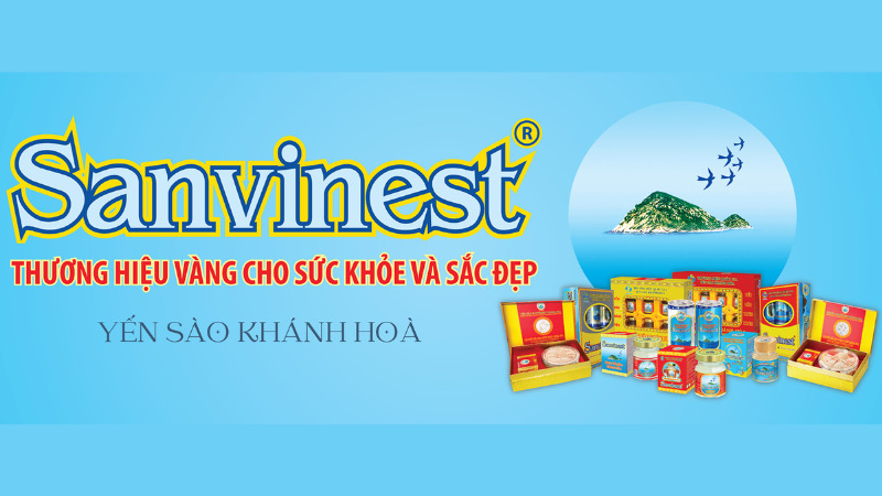 Yến sào Sanvinest thương hiệu vàng cho sức khỏe và sắc đẹp