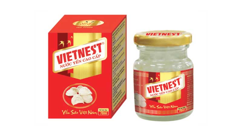 Nước yến Vietnest với 100% yến thật rất được ưa chuộng hiện nay