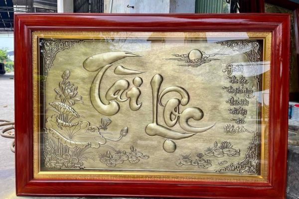 Tranh tài lộc là quà tặng khai trương mang ý nghĩa phong thủy.