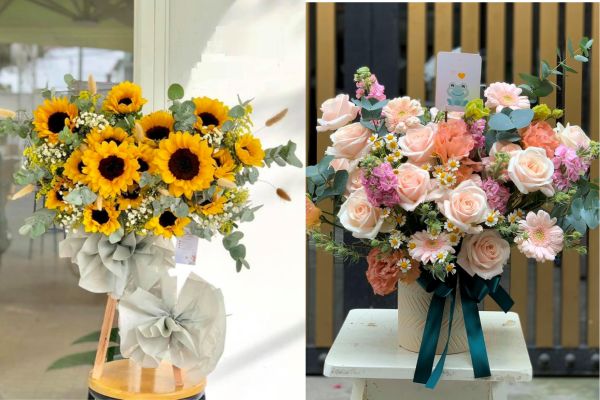 Lẵng hoa khai trương là món quà tặng khai trương không bao giờ lỗi mốt.