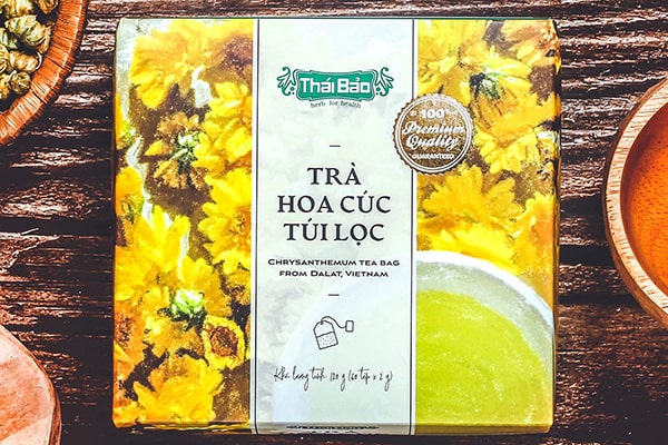Thưởng thức tinh túy và thanh khiết từ hộp trà hoa cúc đẳng cấp.