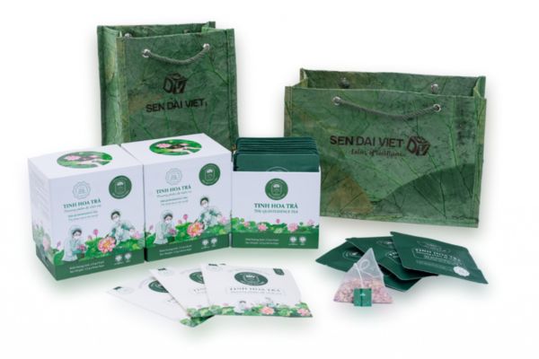 Mẫu 3: Trà Sen Cao Cấp
