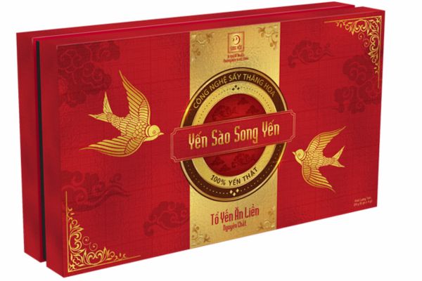 Tổ yến ăn liền Song Yến có vị ngọt thanh, mềm mịn, dễ tan trong miệng