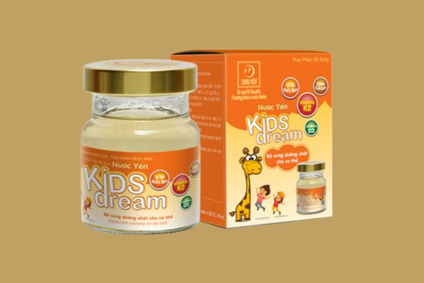 Nước yến Kids Dream Lysine Song Yến đảm bảo an toàn vệ sinh thực phẩm và giữ nguyên được hàm lượng dinh dưỡng của yến sào.