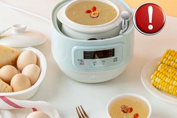 Những điều cần lưu ý khi sử dụng nồi chưng yến bằng điện