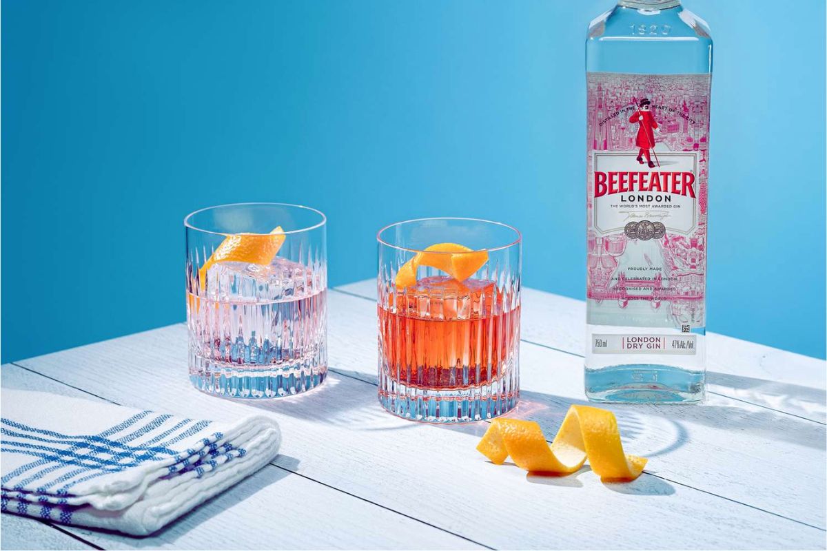 Cocktail Beefeater.