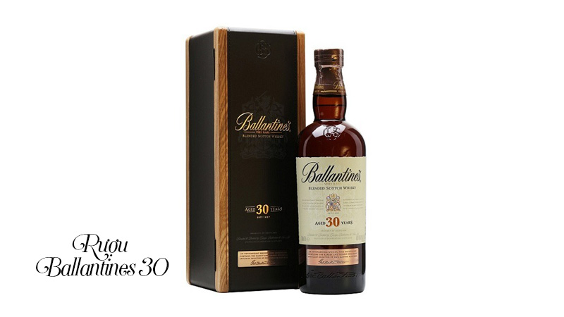 Rượu Ballantines 30 mang đến trải nghiệm đầy thú vị