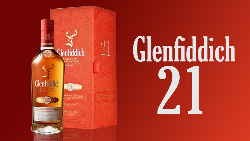 21 là rượu thuộc dòng cao cấp của nhà rượu Glenfiddich 