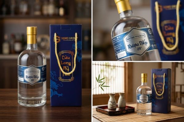 Rượu nếp Somo Gold đậm đà hương vị