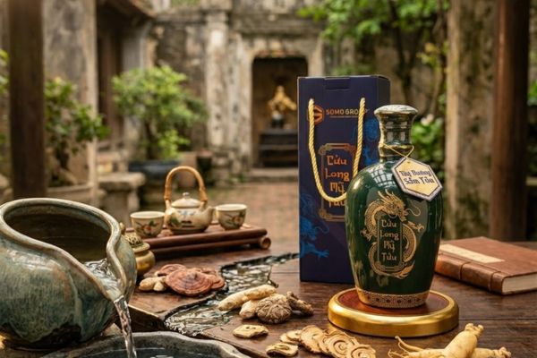 Tây Dương Sâm Tửu Somo Gold hương vị đậm đà chuận vị truyền thống